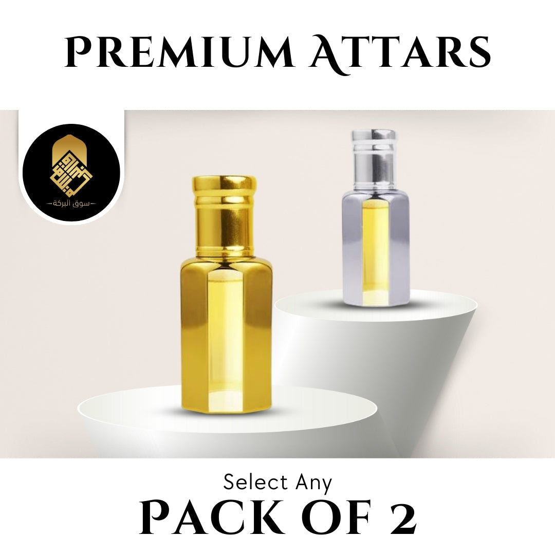 2 Attars of Your Choice!+6ML ATTAR GIFT